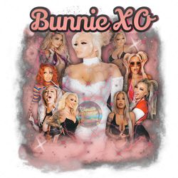 Vintage Bootleg 90sStyle BUNNIEXO SUBLIMATION,Bunnie XO DTF