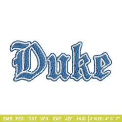 Duke Blue Devils embroidery, Duke Blue Devils embroidery, Football embroidery, Sport embroidery, NCAA embroidery (1)