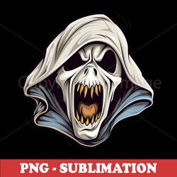 Ghostface - Horror Inspired - Terrifying PNG Digital Download for Sublimation