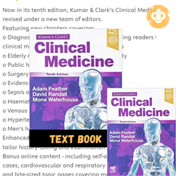 Latest Textbook Kumar and Clark's Clinical Medicine 10th Edition Instant Download