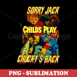 Chuckys Back Version 2 - Creepily Awesome Sublimation PNG Digital Download File