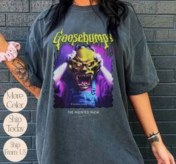 Vintage Goosebump Shirt, Goosebump Land Halloween Comfort T-Shirt, Halloween Shirt, Halloween Comfort Colors Shirt