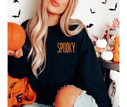 Vintage Halloween Crewneck Sweatshirt, Halloween Sweatshirt, Spooky Season T Shirt, Retro Halloween Sweater