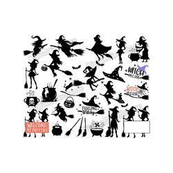 witch svg bundle,halloween svg,witches svg,witch hat svg,witch cricut file,witch silhouette,halloween witch silhouette,p