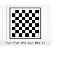 Chess Board SVG, PNG, PDF, Chess SVG, Checkerboard SVG