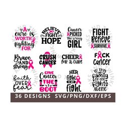 breast cancer svg, cancer awareness svg, cancer svg, breast cancer png dxf eps, fight cancer svg, cancer quote svg, tack