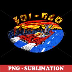 Sublimation PNG Digital Download - Vibrant BOI-NGO Design - Ignite Your Creativity