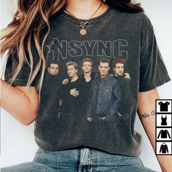 Vintage Nsync Boy Band 90s T Shirtm In my Nsync Reunion Era 8,Team NSYNC, NSYNC Forever, Nsync T-Shirt, Nsync Shirt Vint