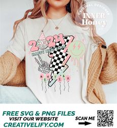 Retro mama png, 2024 new year png for sublimation, checkered png, skeleton png, new year png. New year mama shirt design