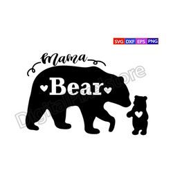 mama bear svg,mommy bear svg,mama bear silhouette,mom shirt design,mama bear cut file,mama bear vector,mother's day svg,