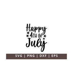 Happy 4th Of July SVG Png, Fourth of July SVG, Patriotic Svg, America Svg, USA Svg, Independence Day Svg Cut File Cricut