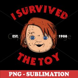 i survived the toy - vintage sublimation png download - relive childhood memories