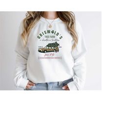 Griswold's tree farm since 1989 sweatshirt, women's christmas shirt, christmas sweatshirt, christmas shirt, christmas fa