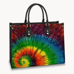 Hippie Handbag, Hippie Leather Bag,Hippie Vortex Handbag
