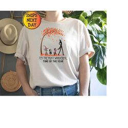 It's The Most Wonderful Time Of The Year T-shirt Gift For Halloween, Horror Movie Shirt, Fall Aesthetic T-shirt ,Witchy