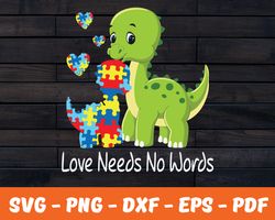 Dinosaur love needs no words (autism)
