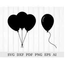 Balloons svg, Party SVG, Balloon Svg, Balloon clipart, Balloon vector, svg cutting file, cricut & silhouette, vinyl, dxf
