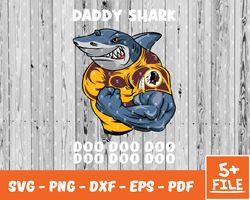 Chicago Bears Daddy Shark Nfl Svg , Daddy Shark   NfL Svg, Team Nfl Svg 07