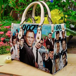 James Bond bag, James Bond shirt, James Bond 007 bag and handbag