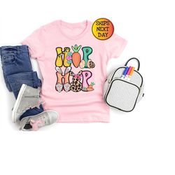 Hip Hop Easter Bunny Shirt, Easter Tee, Bunny Shirt, Kids Easter Shirt, Cute Easter Shirt, Easter Day Shirt, Easter Matc