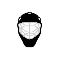 Goalie Mask Digital Clip Art Svg, Goalie Mask Digital Cut File, Goalie Mask Png, Goalie Mask Svg Dxf Png, Soccer Mask, H