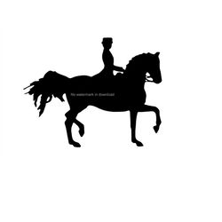 Horseback Riding Svg Cut File, Horse Riding Digital Download, Horse Laser Svg, Horseback Riding Silhouette cutting Svg,