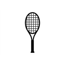Racket Svg Tennis Svg Boys Room Silhouette Badminton Clipart Png Dxf Files For Cutting File Tshirt Template Vinyl Cnc La