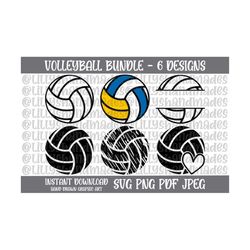 Volleyball Svg Bundle, Volleyball Heart Svg, Love Volleyball Svg, Volleyball Monogram Svg, Volleyball Mom Svg, Volleybal