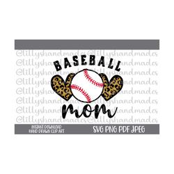Baseball Mom Svg, Baseball Mom Png, Baseball Mama Svg, Baseball Svg, Baseball Mom Shirt, Baseball Heart Svg, Baseball Li
