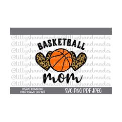 Basketball Mom Svg, Basketball Mom Png, Basketball Mama Svg, Basketball Svg, Basketball Mom Shirt, Basketball Heart Svg,