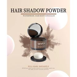 Hair Line Powder 4g Black Root Cover Up Natural Instant Waterproof Hairline Shadow Powder Hair Concealer Coverage 13colo