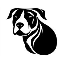 Pitbull Clip Art Download Dxf Download Pitbull Dog Picture Clipart Image Svg Cut File Svg Clipart Cut File Commercial Us
