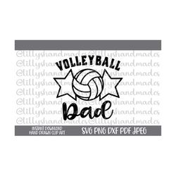 Volleyball Dad Svg, Volleyball Dad Png, Volleyball Svg, Volleyball Png, Volleyball Dad Shirt, Volleyball Stars Svg, Voll