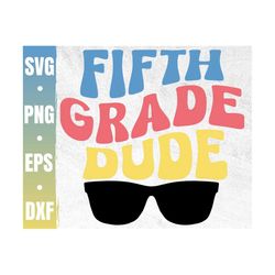 5th Grade Dude Svg | 5th Grade Squad Svg | Fifth Grade Svg | I'm Ready To Crush 5th Grade | 5th Grade | Commercial Use &