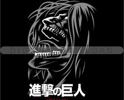 Attack On Titans Svg, Eren Yeager Svg, Anime Tshirt Design Bundle, Manga Design Bundle, Anime Svg Digital File 26