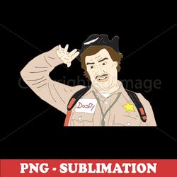 Police Officer Doofy Sublimation PNG Digital Download - High-quality artwork for unique DIY crafts and personalized gift