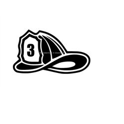 Firemans Hat Svg Dxf Png, Firemans Hat Clip Art Svg, Firemans Hat Silhouette Files, Firemans Hat Clipart Image