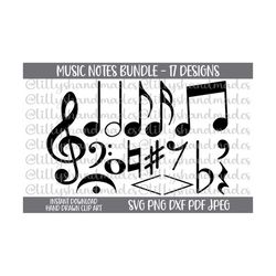 Music Notes Svg Bundle Music Note Svg Treble Clef Png Treble Clef Svg Musical Notes Svg Music Note Png Music Notes Png M