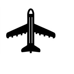 Airplane Vector Webp Image Svg Cut File Airplane Picture Dxf FileDownload Printable Pdf Svg Clipart Commercial Use Image