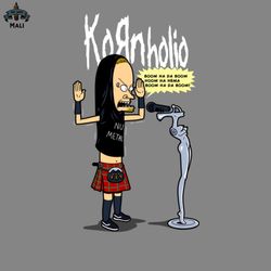 kornholio funny 90s cartoon nu metal band png