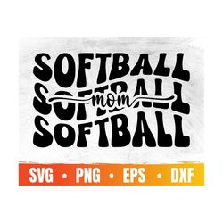 Softball Mom Svg | Baseball Mommy Svg File For Cricut | Mothers Day Svg | Happy Mother's Day Gift | Commercial Use & Dig