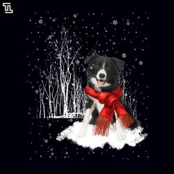 Border Collie Merry Christmas Happy Holidays Merry Christmas Dog, Christmas PNG Download