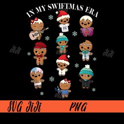 In My Swiftmas Era PNG, Gingerbread Christmas PNG, Xmas Holiday PNG
