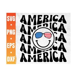 Retro America Svg | Fourth Of July Svg | 4th Of July Svg | Independence Day Svg | Made In America Svg | Commercial Use &