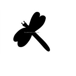 Dragonfly Silhouette Files, Dragonfly Svg File, Dragonfly Cut File, Dragonfly Vinyl Cut File