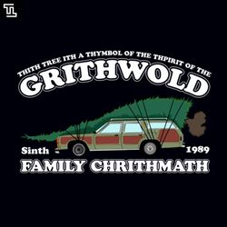 The Grithwold Family Chrithmath Sinth , Christmas PNG Download