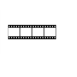 Film Strip Svg Film Svg Movie Clipart Hollywood Clip Art Scrapbooking File Celluloid Digital Download Laser Engraving Dx
