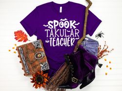 Spook Takular Teacher Shirt,Halloween Teacher Shirt,Elementary School Teacher Shirt,Teacher Gift,Teacher Halloween,Schoo