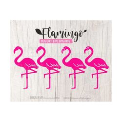 Flamingo SVG,Flamingo Cut File,Flamingo Print,Flamingo SVG file,DXF,Cricut,Silhouette,Commercial use,Instant download_CF