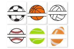 american football basketball baseball Soccer ball Tennis ball Volleyball Sport design